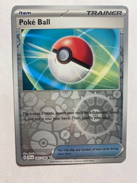 Scarlet & Violet reverse 185/198 Poké Ball