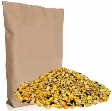 POKARM KARMA ZIARNO DLA KACZEK ŁABĘDZI PTAKÓW MIESZANKA ZIAREN ZBÓŻ 25KG