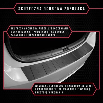 LIŠTA VRSTVA NA NÁRAZNÍK VW GOLF VI HB 07-11