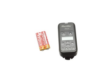Nadajnik do lamp błyskowych PHOTTIX Ares II Wyzwalacz Trigger + Gratis