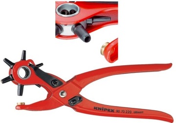 KNIPEX DZIURKACZ DO PASKA PASKÓW SKÓRZANYCH SKÓR