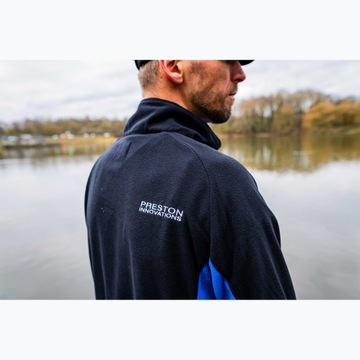 Preston Innovations Micro Fleece черно-синяя толстовка L