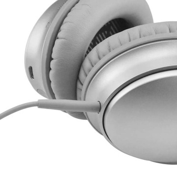 Сменный аудиокабель 4,6 фута, 2,5 мм для Bose QC25 35 35II, серый без микрофона