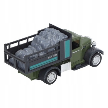 Литая модель транспортного грузовика 1:32
