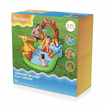 Надувная игровая площадка Юрского периода 241 х 140 х 137 см Bestway 53160