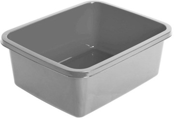 BENTOM - Miska plastikowa prostokątna - na pranie - kosz - 11 L