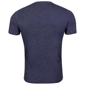 PUMA MĘSKA KOSZULKA T-SHIRT ESS HEATHER TEE NAVY JEANS r.L