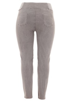 ЭЛАСТИЧНЫЕ БРЮКИ С ВЫСОКОЙ ПОСАДКОЙ, БОЛЬШИЕ РАЗМЕРЫ, КОМФОРТНЫЕ, СТРУЮЩИЕ