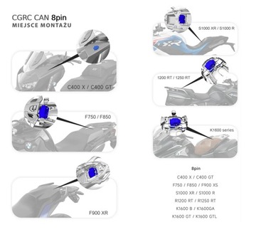 Адаптер CHIGEE для управления AIO-5 с помощью BMW Wheelie Control 8-pin