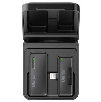 Ulanzi UW-MIC 10P 2,4 ГГц Wi-Fi беспроводной петличный микрофон + наушники