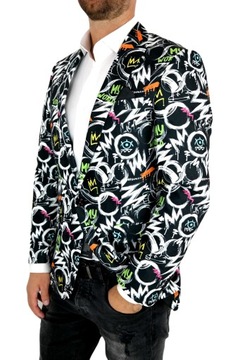 GIOVANNI PERA Marynarka męska D607 oko 64 XXXXL