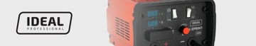 Prostownik inwertorowy z rozruchem 12/24V IDEAL