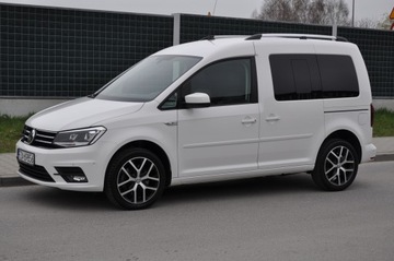 Volkswagen Caddy IV Kombi Maxi 2.0 TDI SCR BlueMotion Technology 150KM 2019 VOLKSWAGEN CADDY 2.0 TDI Comfortline DSG Krajowy Bezwypadkowy I Właściciel