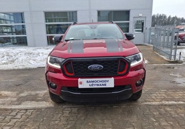 Ford Ranger V Podwójna kabina Facelifting 2019 2.0 EcoBlue 213KM 2022 Ford Ranger Ford Ranger 2.0 EcoBlue 213KM Automat 4X4 SalonPL FV23 2.0, zdjęcie 8
