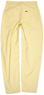 LEE spodnie HIGH WAIST yellow CHINO _ W28 L33