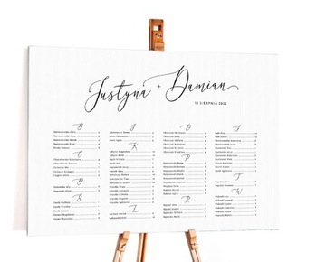 План свадебного стола «Аурелия»