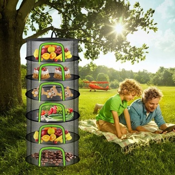 СЕТОЧНАЯ СУШИЛКА ДЛЯ СУШКИ ТРАВ, 6 ПОЛОК