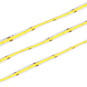 Светодиодная лента COB полоса 12В 3М NEON Линия Нейтраль + вилка питания 30Вт пульт дистанционного управления