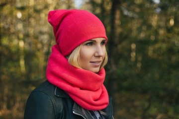 ТЕПЛЫЙ ГЛАДКИЙ КОМПЛЕКТ ШАПКА + ЮБКА * ЦВЕТА