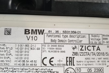 MODUL POHODĚ BMW I4 (G26) 5B31359 ELEKTR. 400KW 2021