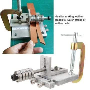 Резак для кожаных ремней. Разделитель ремней. Станок для резки ремней ZT.