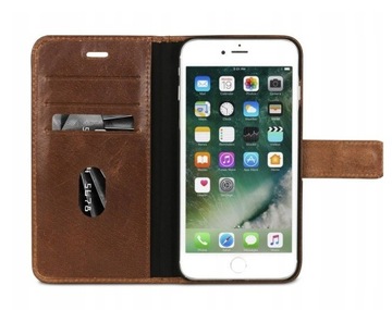 ETUI do IPHONE 7 PLUS 8 PLUS CASE POKROWIEC SKÓRA NATURALNA DBRAMANTE