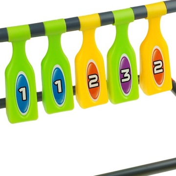 ИГРА НА НАВЫКИ – БРОСАТЬ ДИСК И СУМКУ В МИШЕНЬ