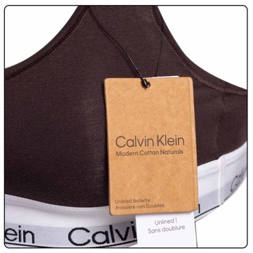 CALVIN KLEIN DAMSKI STANIK BIUSTONOSZ BRĄZOWY r.S