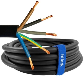 Kabel Przewód gumowy H07RN-F 100m OnPD 5x4 mm2
