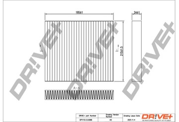 DR!VE+ DP1110.12.0086 FILTR VENTILACE PROSTORU SPOLUJEZDCE