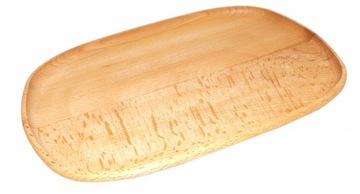 Talerz miseczka owalna drewniana 25x17