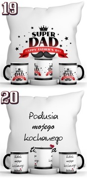 НАБОР «ДЕНЬ ОТЦА» ВОЛШЕБНАЯ КРУЖКА + ПОДУШКА