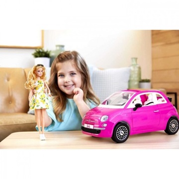Кукла Барби MATTEL + кабриолет Fiat 500