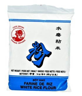 Mąka ryżowa, bezglutenowa 400g - Cock Brand