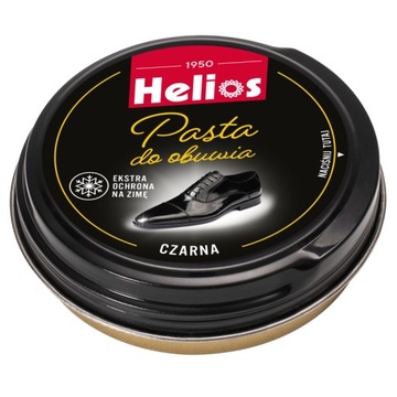 HELIOS PASTA DO OBUWIA BUTÓW W PUSZCE 40 ML CZARNA
