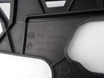 DRŽÁK VÝZTUHA NÁRAZNÍKU PŘEDNÍ PRAVÝ VW PASSAT B7
