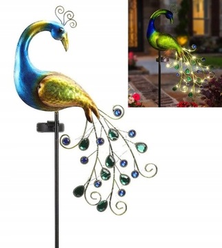 Lampki ogrodowe solarne Firefly kulki 10LED 2 Szt