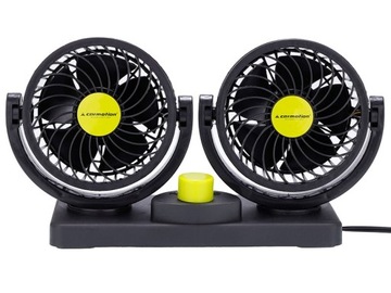 WENTYLATOR WIATRAK 12V/8W, ŚREDNICA 2 x 10 CM