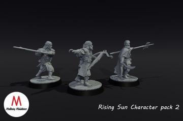 Набор персонажей Rising Sun 2 — Medbury Miniatures