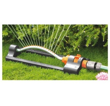 Zraszacz Ogrodowy Wahadłowy Metalowy 324m Oscylacyjny Podlewacz Bradas