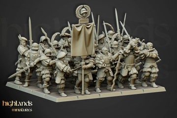 Ландскнехты Зольтау - Highlands Miniatures