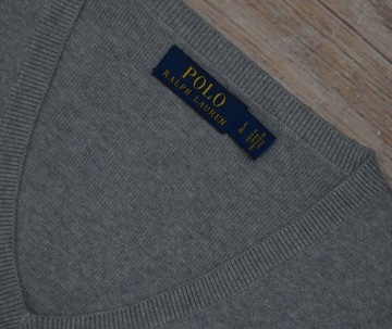 157 POLO RALPH LAUREN MĘSKI SWETER VNECK L