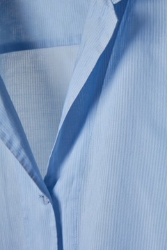 COS - delikatna bluzka koszulowa bawełna - 44