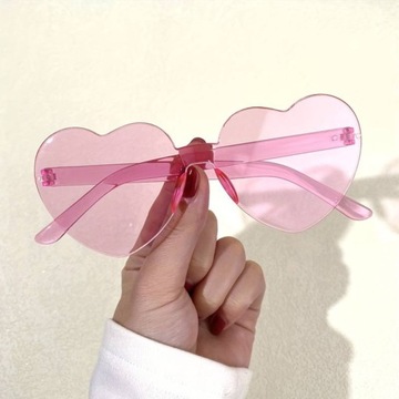 Бокалы Heart party, 12 шт, розовые, девичник, свадьба, фотобудка