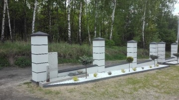 Ogrodzenia BONIOWANE , Betonowe,Klasyczne/Murki