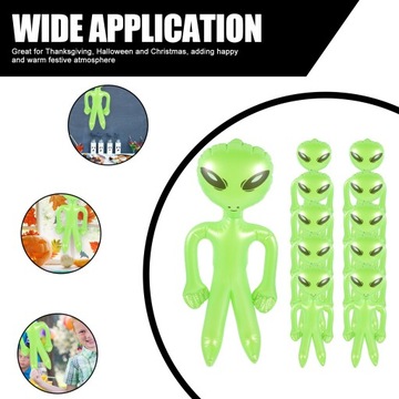 Гигантский надувной инопланетянин, новый взорванный инопланетянин