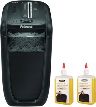 NISZCZARKA BIUROWA FELLOWES 60Cs ŚCINKI do 10ark zapas oleju konserwującego
