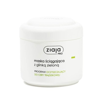 ZIAJA PRO MASKA ŚCIAGAJĄCA Z GLINKĄ ZIELONĄ 250ML