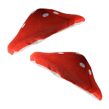 Kostium dla dzieci na Halloween Czapka z grzybami Cosplay 2 szt