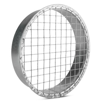 Króciec zakańczający z siatką kołnierz fi 160 ILSN